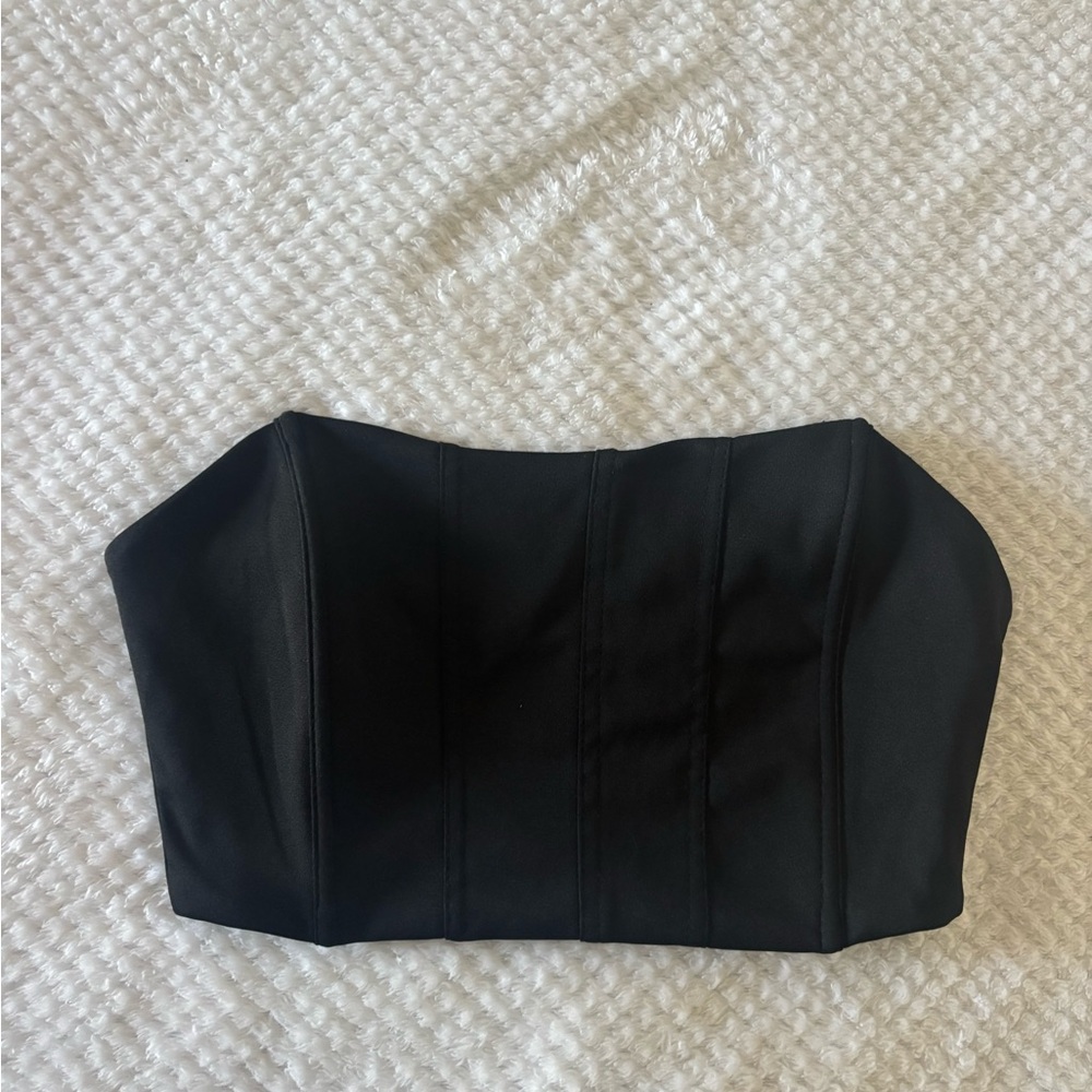 SHEIN Black Crop Top